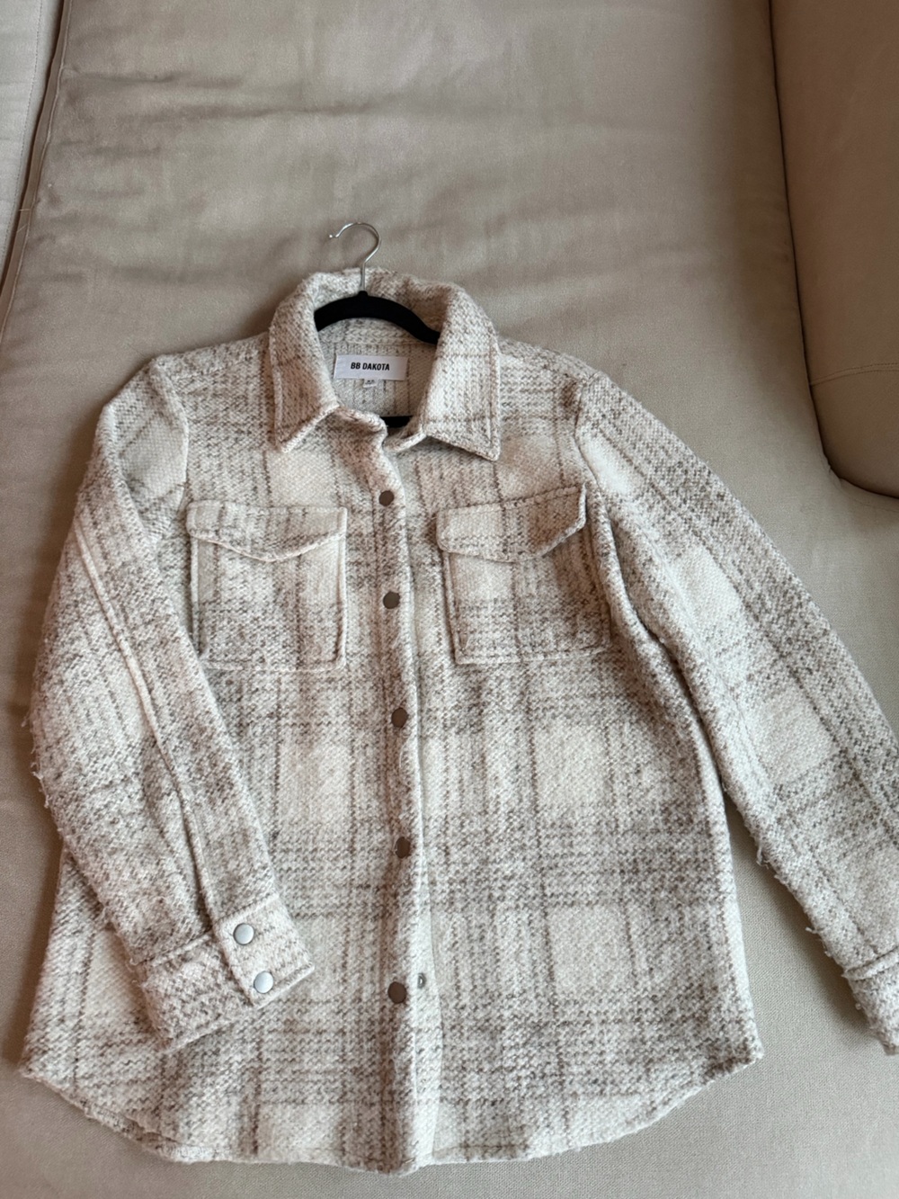 BB Dakota Plaid Shacket